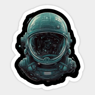 Astronaut Spacesuit Adventure - Cosmic Exploration Design Sticker